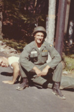 Arvin in a light moment at Camp Buckner 1962