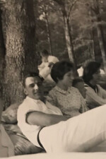 Bob Arvin relaxing August 1963