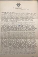 Letter Home October 7, 1961